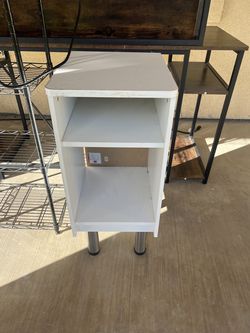 white nightstand