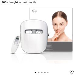 LED Face Mask Light Therapy, Red Light Therapy for Face, FSA/HSA Eligible, Wireless High Dose G