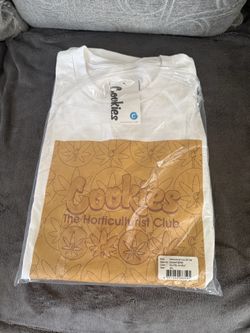 Cookies white wheat shirt size 2XL