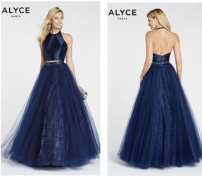 New With Tags Size 6 Alyce Paris Two Piece Ball Gown $99
