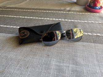 Ray Ban Aviators with Soft Case