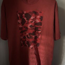 Red Camo BAPE Tee