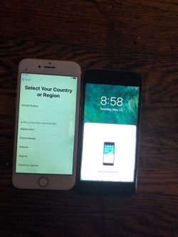 iphone 6 & 7 for sell