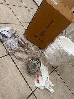 Pendant Light Fixture with Chain LP12-1-18-NL