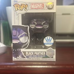 Black panther funko facet