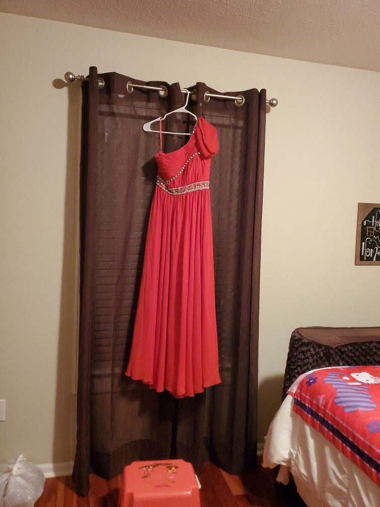 Beautiful Red Prom Dress, Classy and Elegant 