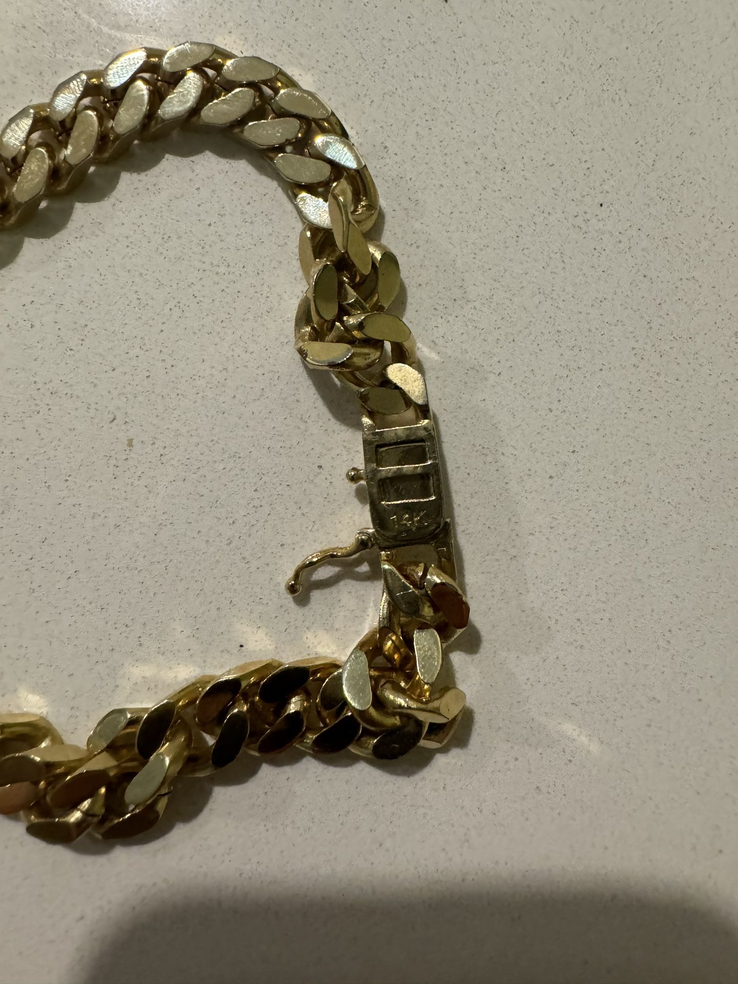 14k Gold Plated Cuban Chain 