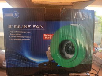 8 inch fan