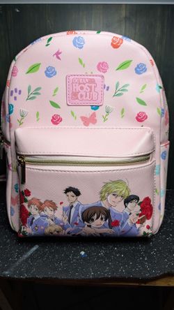 Ouran High School Host Club Pink Floral Mini Backpack