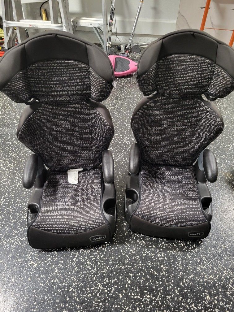 Kids Booster Car Seats w/ Head & Neck Support
