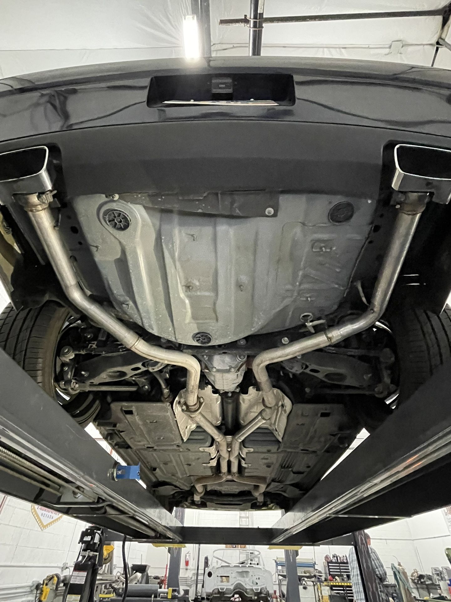 Muffler and resonator delete