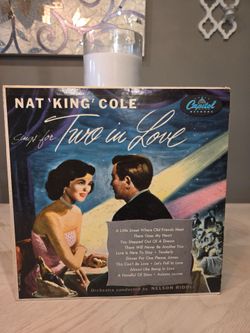 Nat King Cole Records, set of 4