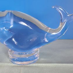 Crystal Wale Sculpture 9w X 5h
