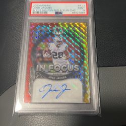 2023 Mosaic Josh Jacob’s Autograph 