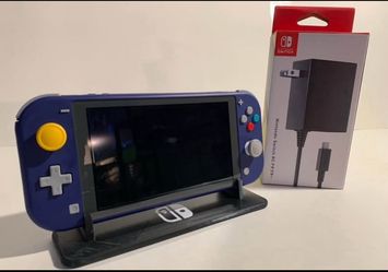 Custom Nintendo Switch Lite Classic Gamecube Style
