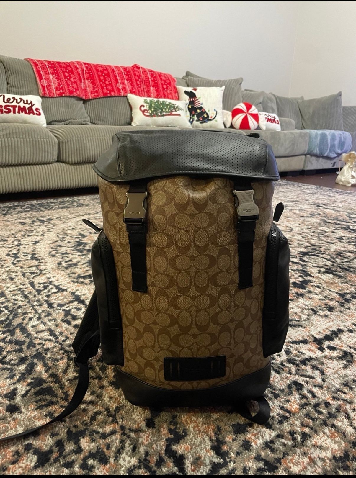 Men’s Coach Signature Backpack