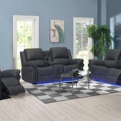 Reclining Sofa And Loveseat