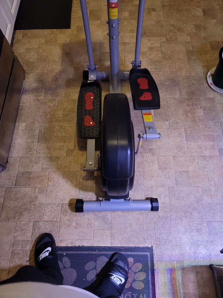 Elliptical Machine Trainer Compact Life Fitness And Bike Stationary  Fitness 
