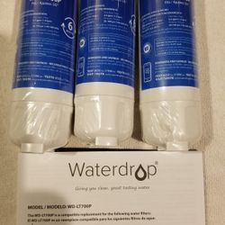 3x New Refrig Water Filters ( LT700P)