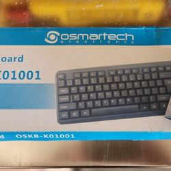 NEW - USB Wired Computer Keyboard And Mouse Set