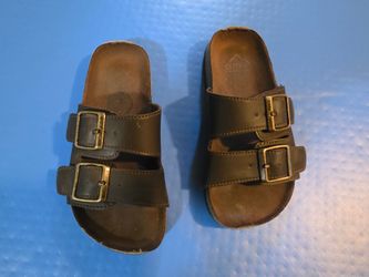 Brown Sandals size 11 Toddler boys