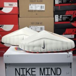 Sizes 10M, 9M - Nike Mind 001 Slide ‘Sail’