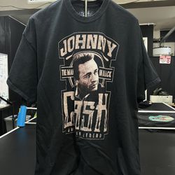 Men's Johnny Cash T-Shirt Size 3X The Man In Black American Legend.