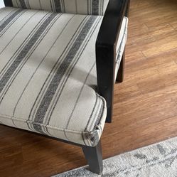 Two Living Room Accent Chairs 