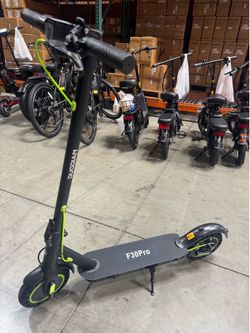 10-inch electric scooter with shock absorption