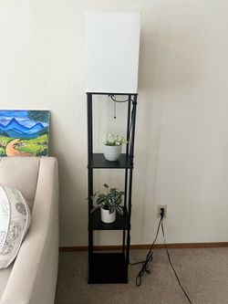 Light stand with two flower pots!