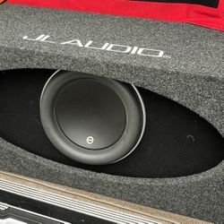 JL Audio 12 W7 With Box 