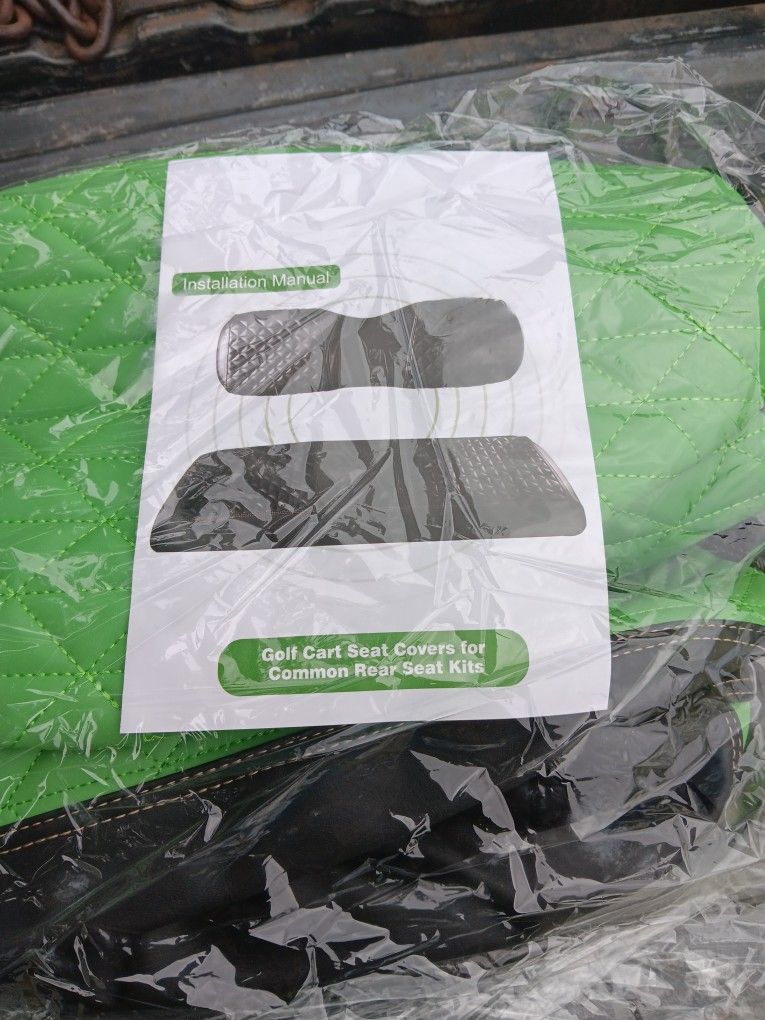 Golf Cart Back Seat Cover
