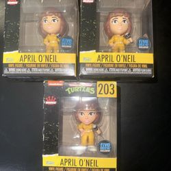 Funko Minis April O'Neil Teenage Mutant Ninja Turtles Five Exclusive #203