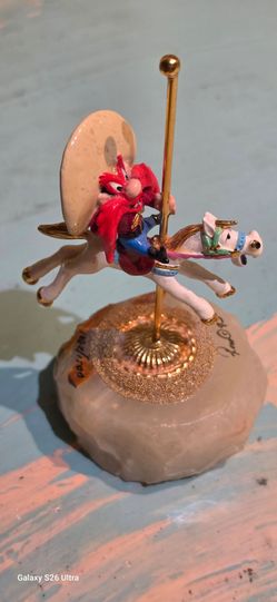 Vintage Yosemite Sam On carousel horse Ron Lee 93 1082/1500 Looney Tunes Limited