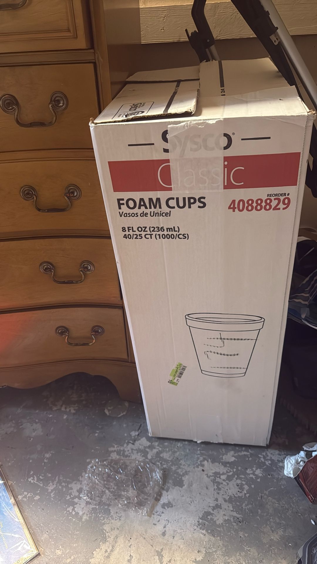 8 Oz Foam Cups