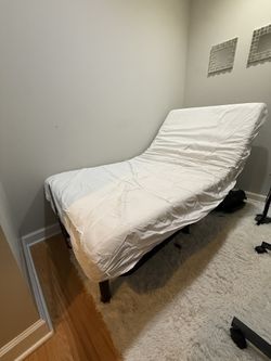 Twin Adjustable Bed Frame + Mattress – Head & Foot Incline