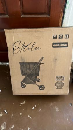 Striker stable shopper cart on wheels