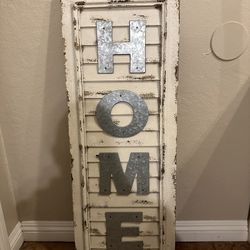 Wooden Shutter From Pier 1