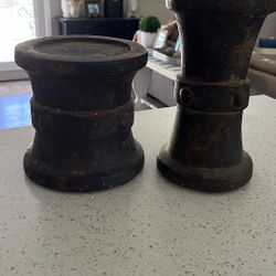 Candle Holders Rustic 