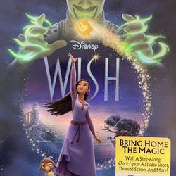 Disney’s WISH (Blu-Ray + DVD-2023)
