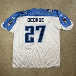 Eddie George Tennessee Titans Vintage PUMA Men’s X2 NFL Away Jersey