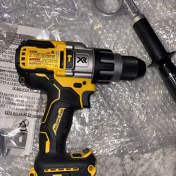 Dewalt Xr 3-speeds Hammer Drill New Tool Only 