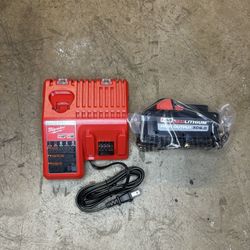 Milwaukee M18 6.0 And Charger 