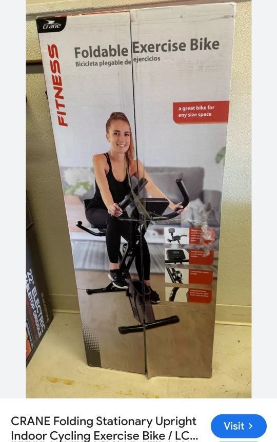 Crane Foldable Exercise Bike