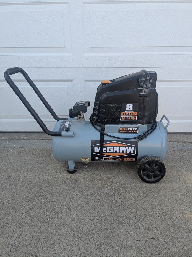 Air Compressor - 8 Gallon McGraw