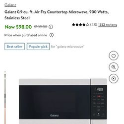 Galanz Air Fryer Microwave 