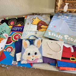 Free gift Bags, Wrapping Paper, Tissue Paper 