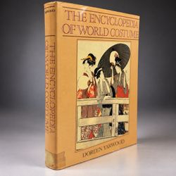 1978 1st Edition Encyclopedia of World Costume Doreen Yarwood Scribner HC DJ