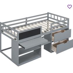 Twin Size Bed 
