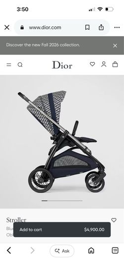 Dior stroller